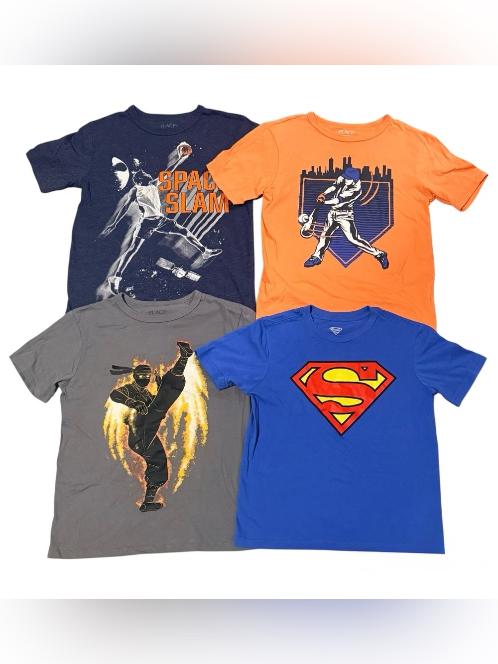 Boys T-Shirt Bundle – Size 7/8